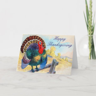 Carte Thanksgiving vintage