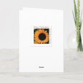 Carte Thanksgiving Voisins (Dos)