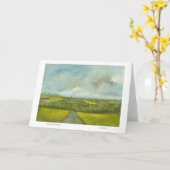 Carte Thaxy Church et Windmill (Fleur jaune)