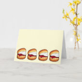 Carte Thé à haute crème Scone Jam Royaume-Uni Boulangeri (Fleur jaune)