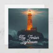 Carte The Amber Lighthouse Card (Devant / Derrière)