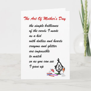 Carte The Art Of Mother's Day
