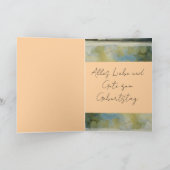 Carte The Best Oma In German Folded Greeting Card (Intérieur)