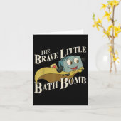 Carte The Brave Little Bath Bomb  (Fleur jaune)