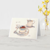 Carte Thé chez le Ritz, Paris (Fleur jaune)