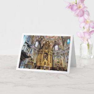 Carte The Church of San Nicolás in Valencia City