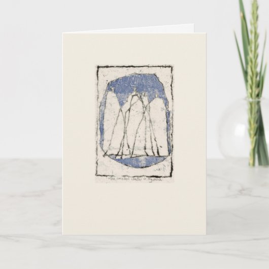 Carte The constant chatter in my mind (Devant)