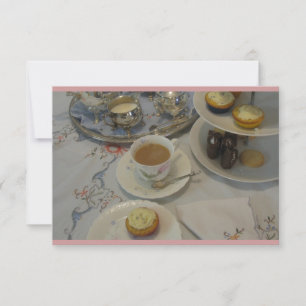 Carte Thé de l'après-midi
