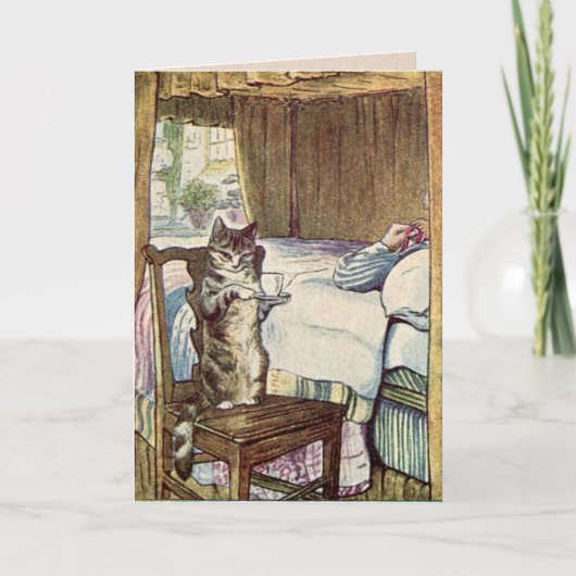 Carte Thé de service de chats - Beatrix Potter Obtenez d (Devant)
