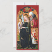 Carte The Expectant Madonna with Saint Joseph Flat Card (Devant)