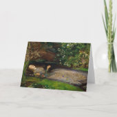 Carte The Fate of Ophelia Greeting Card (Devant)