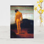 Carte The Feeling of Dependence Fine Art Greetings Card (Fleur jaune)