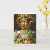 Carte The Four Seasons : Vertumnus - Giuseppe Arcimboldo (Fleur jaune)