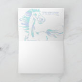 Carte The Galloping Horse Greeting and Note Cards (Intérieur)
