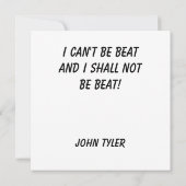 Carte The Gamer Flat Note Card (Dos)