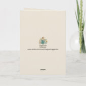 Carte The Glow of Solitude Fireside Still Life Art Card (Dos)