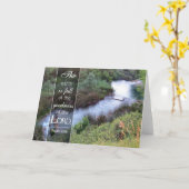 Carte The Goodness of the Lord - Scripture Card (Fleur jaune)