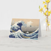 Carte The Great Drone Wave Off Kanagawa (Fleur jaune)