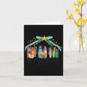 Carte The Greatest Gift For All Christmas Nativity Jesus (Fleur jaune)