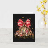 Carte The Greatest Gift For All Christmas Nativity Jesus (Fleur jaune)