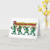 Carte The Gremlins™ Are Coming (Fleur jaune)