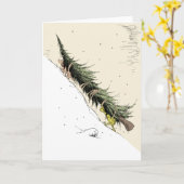 Carte The Grinch & Max Return the Christmas Tree (Fleur jaune)