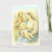 Carte The Holy Family - Nativity (Devant)