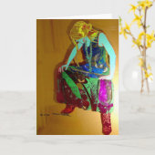 Carte "The Jacla" by Dawn Cramer (Fleur jaune)