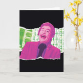 Carte The Joker Scrapbook Laugh (Fleur jaune)