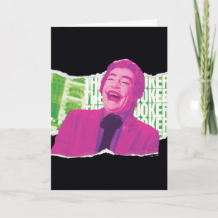 Carte The Joker Scrapbook Laugh