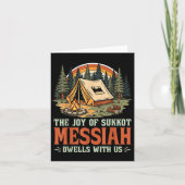 Carte The Joy Of Sukkot Messiah Dwells With Us Jewish Ho (Devant)