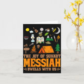 Carte The Joy Of Sukkot Messiah Dwells With Us Jewish Ho (Fleur jaune)