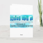 Carte The Kayaks Are Waiting!  Get Well Card (Dos)