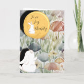 Carte The Little Bunny's Thoughts (Dos)