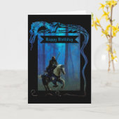 Carte The Lone Knight: A Journey Through the Mist (Fleur jaune)