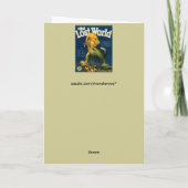 Carte The Lost World Greeting Card (Dos)