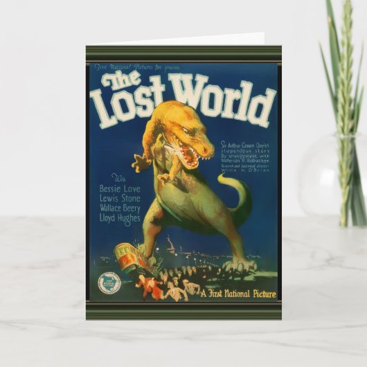 Carte The Lost World Greeting Card (Devant)