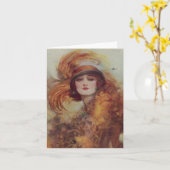 Carte The Lure of The Green Eyes - W.H. Barribal (Fleur jaune)