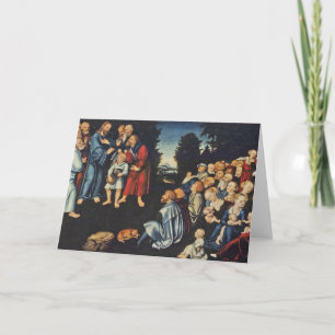 Carte The Miracle of the Five Loaves &Two Fish