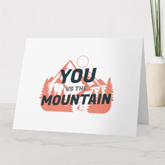 Carte The Mountains are calling and I must go (Devant)