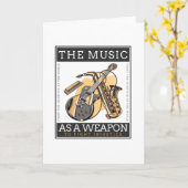 Carte The Music (Fleur jaune)