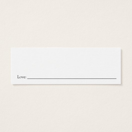 Carte Thé Nocturne (Dos)