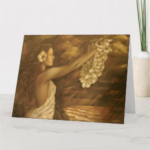 Carte "The Offering" by artist L. Higgins. Jumbo Card