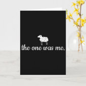 Carte The One Was Me Lost Sheep He Left The 99 Luke 15_4 (Fleur jaune)