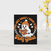 Carte The Only Ghost I Know Is The Holy Christian Hallow (Fleur jaune)