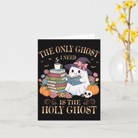 Carte The Only Ghost I Need Is The Holy Ghost Books Read (Fleur jaune)