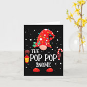 Carte The P P Gnome Matching Family Christmas Gnome Paja (Fleur jaune)