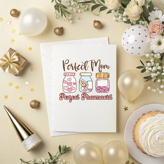 Carte The Perfect Blend: Pharmacist & Mom Card