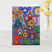 Carte Thé pour vous et moi (Fleur jaune)