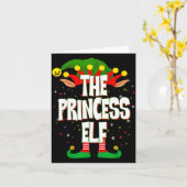 Carte The Princess Elf Christmas (Fleur jaune)